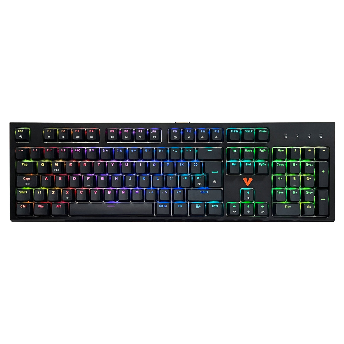 VIDA MAGNA MAGNETIC USB RGB keyboard Gaming QWERTY UK English Black