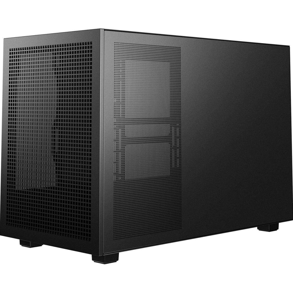 DeepCool CH260 Micro-ATX Case, High-Airflow Compact PC Case with Tempered Glass Panel, USB-C Port, Supports 360mm Radiator, ATX PSU, Black