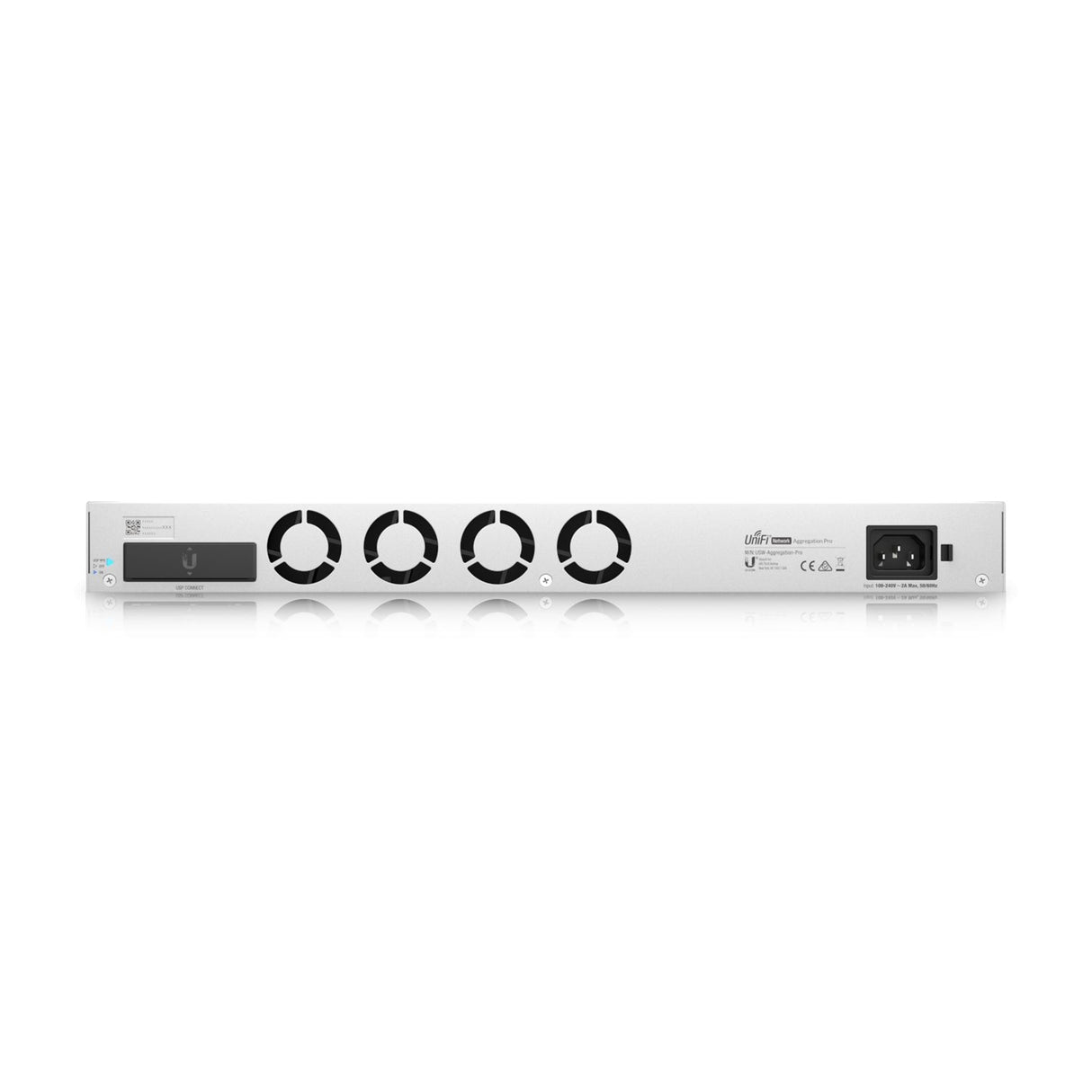 Ubiquiti USW-PRO-AGGREGATION UniFi Switch Pro Aggregation, 28x 10G SFP+ Ports, 4x 25G SFP28+ Ports, 760 Gbps Switching, 565.44 Mbps Forwarding, 380 Gbps Non-Blocking Throughput