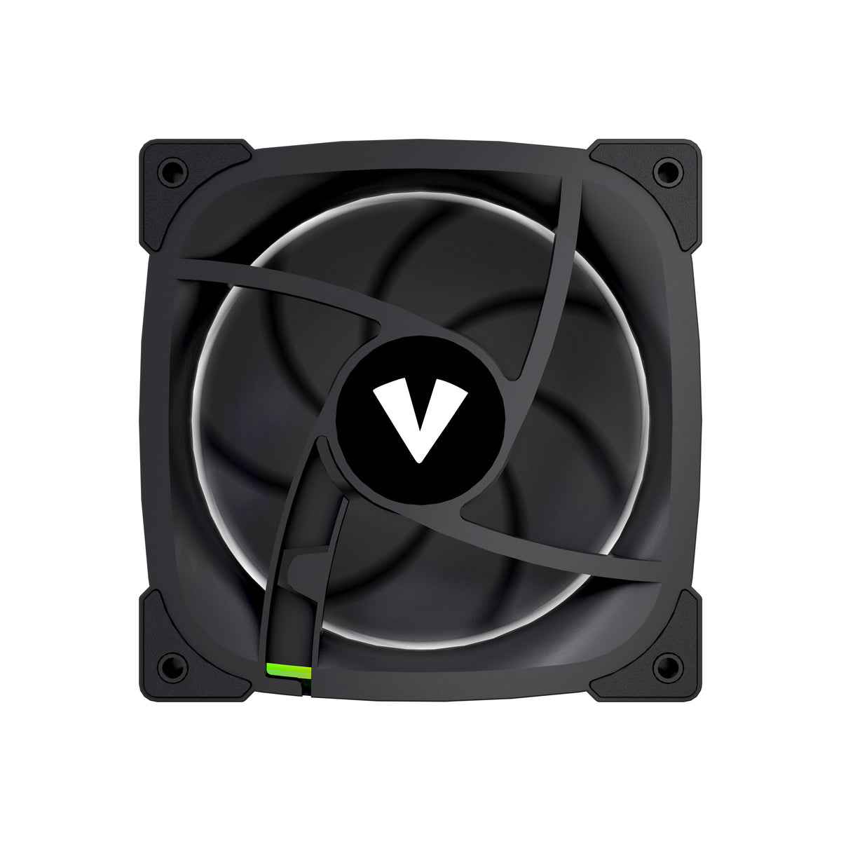 VIDA STEALTH REVERSE BLK ARGB FAN 120MM Computer case 12 cm Black 1 pc(s)