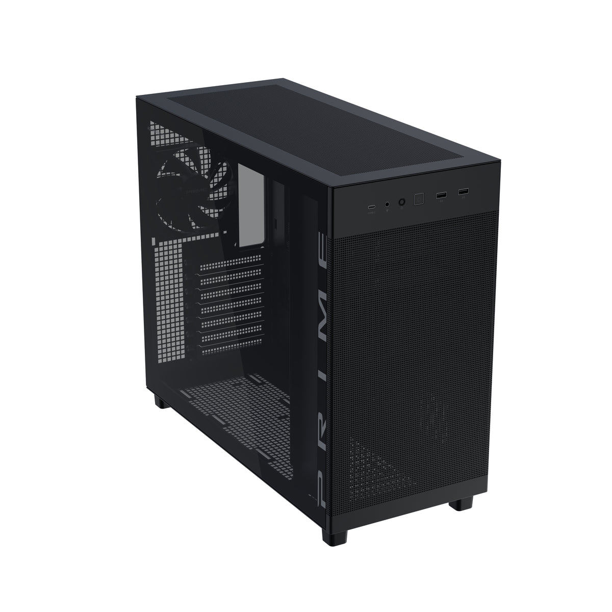 ASUS PRIME AP303 TG Black Midi Tower