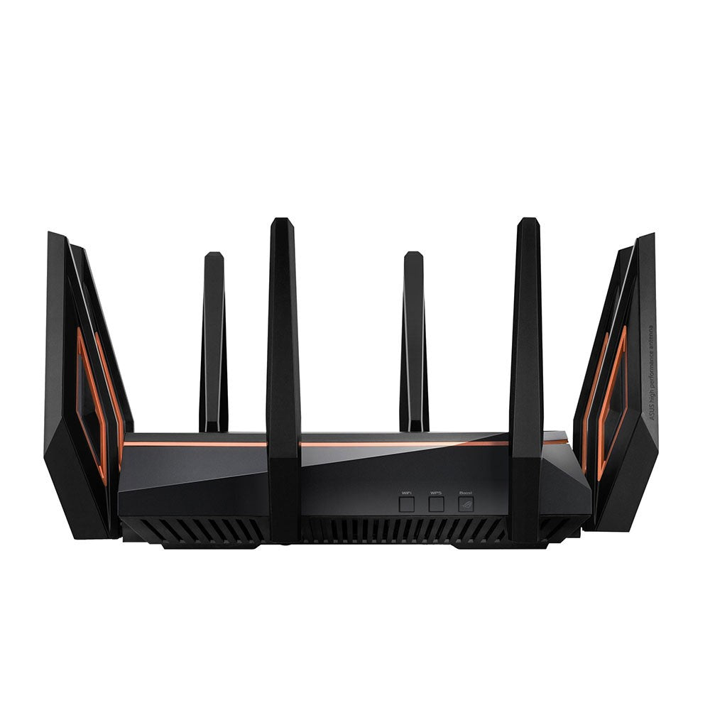 ASUS GT-AX11000 wireless router Gigabit Ethernet Tri-band (2.4 GHz / 5 GHz / 5 GHz) Black