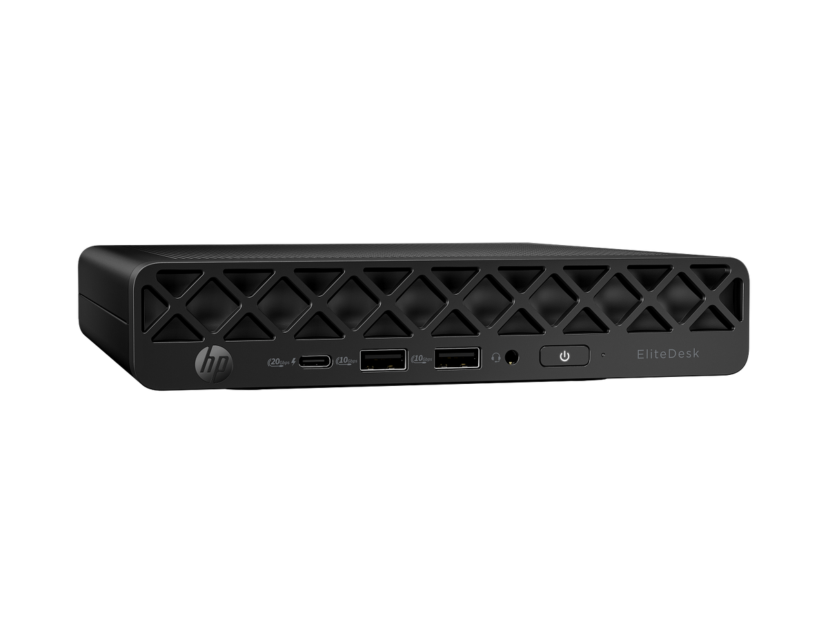 HP EliteDesk 8 Mini G1i AI Intel Core Ultra 5 235T 16 GB DDR5-SDRAM 512 GB SSD Windows 11 Pro Mini PC AI PC Black