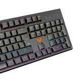 VIDA MAGNA MAGNETIC USB RGB keyboard Gaming QWERTY UK English Black