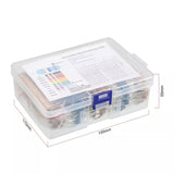 2600pcs 1/4w 1% Resistor Assortment