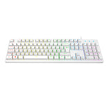 VIDA REBEL 2IN1 WHITE USB DESK KIT keyboard Mouse included Gaming QWERTY UK English