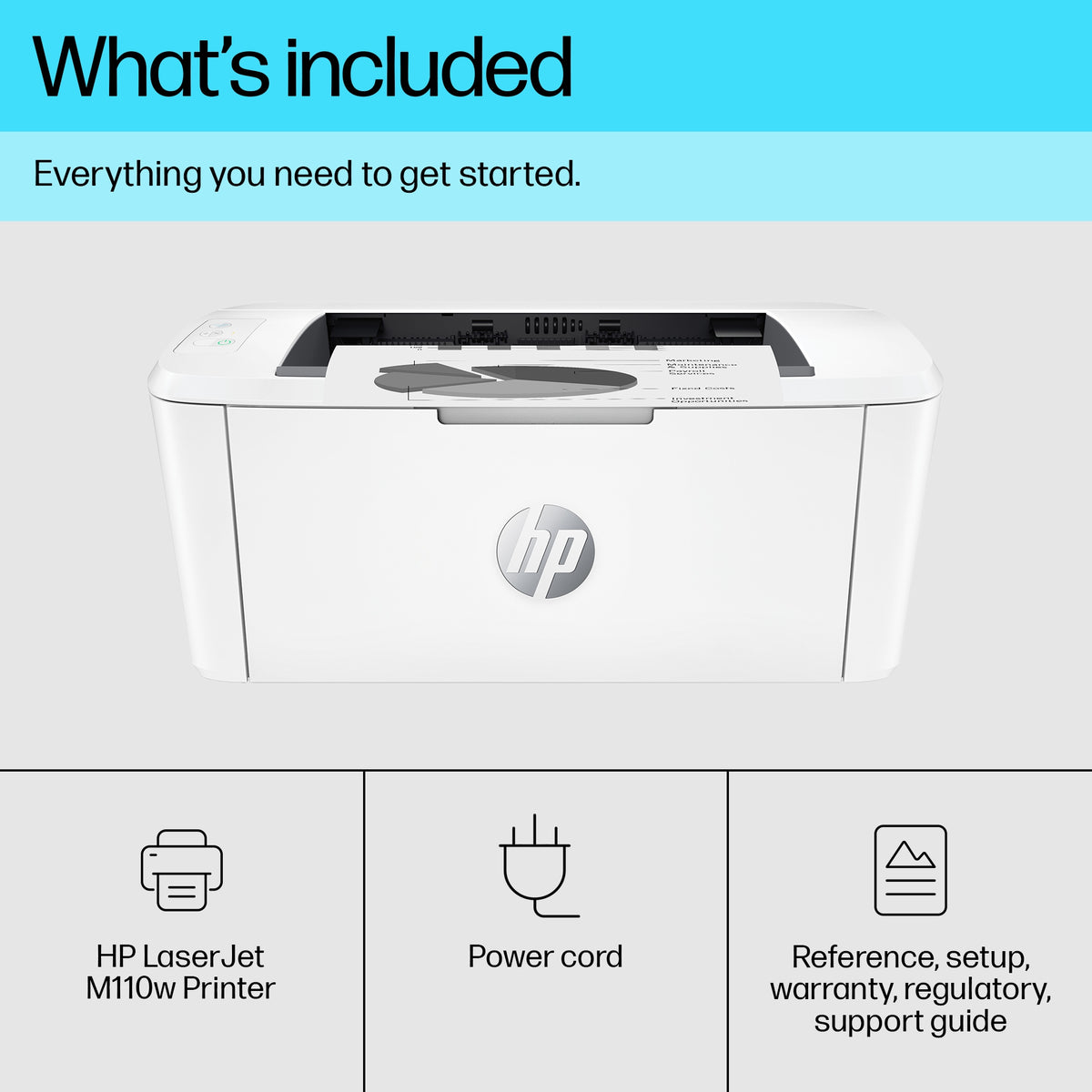 HP LaserJet M110w Printer