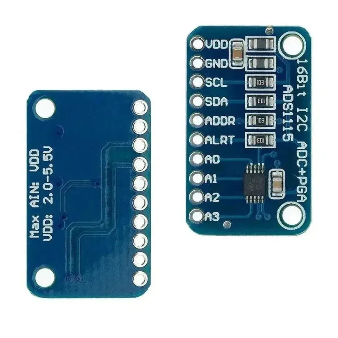 ADS1115 Modul ADC cu 4 canale cu PGA pentru măsurarea preciziei – 38-3D