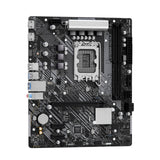 ASRock B760M-H2/M.2 Intel 1700 Socket Motherboard, Micro-ATX, 2x DDR5 Slots, 2x M.2 Socket, 2.5GbE LAN, 2x HDMI Port