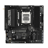ASRock B850M Challenger WiFi AMD AM5 Socket Motherboard, Micro-ATX, 4x DDR5 Slots, 2x M.2 Socket, Fitted I/O Shield, 2.5GbE LAN, Wi-Fi 7, 1x HDMI Port