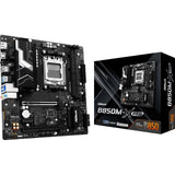 ASRock B850M-X AMD AM5 Socket Motherboard, Micro-ATX, 2x DDR5 Slots, 2x M.2 Sockets, 2.5GbE LAN, 1x DisplayPort / 1x HDMI Port
