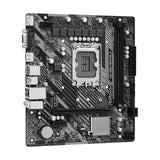 ASRock H610M-HDV/M.2 R2.0 Super Alloy Intel 1700 Socket Motherboard, Micro-ATX, 2x DDR4 Slots, 1x M.2 Socket, GbE LAN, 1x D-Sub / 1x DisplayPort / 1x HDMI Port
