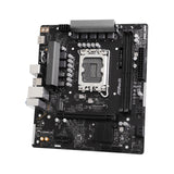ASRock H810M-H Intel 1850 Socket Motherboard, Micro-ATX, 2x DDR5 Slots, 1x M.2 Sockets, GbE LAN, 1x HDMI Port
