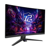 ASRock Phantom Gaming PG27FRS1A 27 Inch FHD (1920 x 1080) VA Curved (1500R) Gaming Monitor, 280Hz 1ms (MPRT) Response Time, 2 x HDMI 2.0, 1 x DisplayPort 1.4, Headphone Out, Tilt, Swivel Adjustment