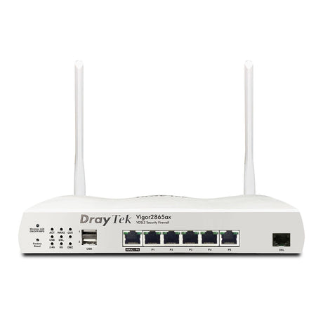 DrayTek V2865AX-K Vigor 2865ax Wireless 6 AX Multi-WAN Firewall VDSL Modem Router