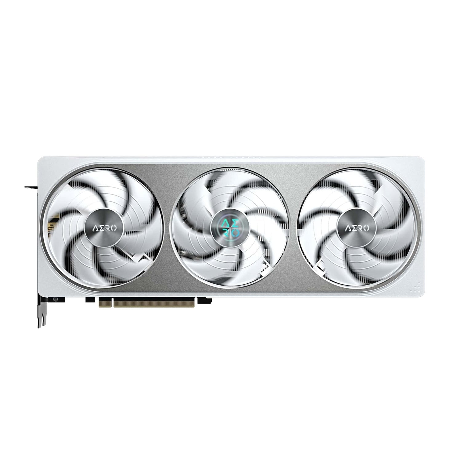 Gigabyte NVIDIA GeForce RTX 5070 AERO OC 12GB GDDR7 Graphics Card, 6144 CUDA Cores, 2625 MHz Core Clock, Triple Fan, White, RGB, 3x DisplayPorts / 1x HDMI Port