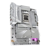 Gigabyte X870 AORUS ELITE WIFI7 ICE AMD AM5 Socket Motherboard, ATX, 4x DDR5 Slots, 4x M.2 Sockets, Fitted I/O Shield, 2.5GbE LAN, Wi-Fi 7, 1x HDMI Port / 2x USB-C (USB4)