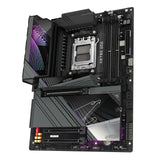 Gigabyte X870E AORUS MASTER AMD AM5 Socket Motherboard, ATX, 4x DDR5 Slots, 4x M.2 Sockets, Fitted I/O Shield, 5GbE LAN, Wi-Fi 7, 1x HDMI Port / 2x USB-C (USB4)