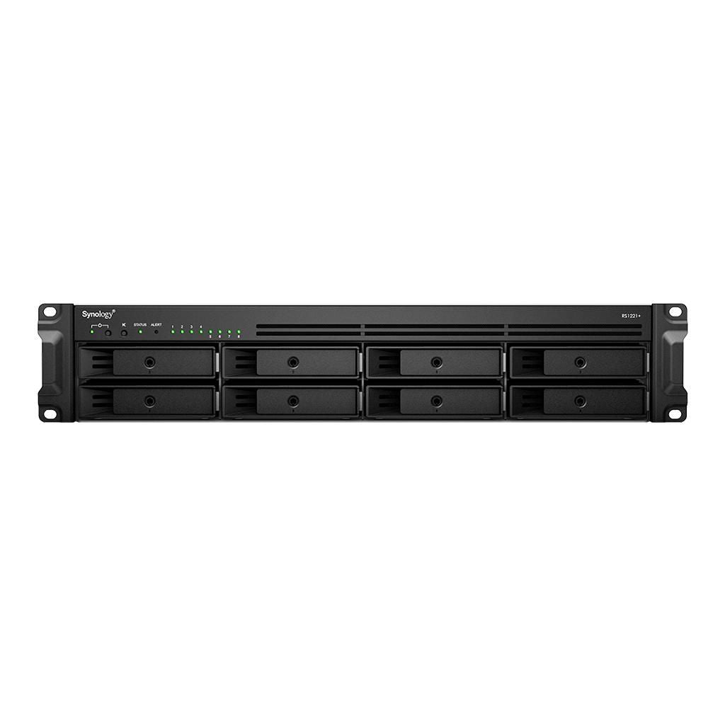 Synology 2U, AMD Ryzen V1500B (4x 2.2GHz), 4GB DDR4, 8x 2.5"/3.5" SATA, 4x RJ-45, 2x USB 3.2 Gen 1, 1x eSATA, 250W