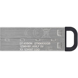 Kingston DataTraveler Kyson 128GB USB 3.2 Capless Metal USB Flash Drive
