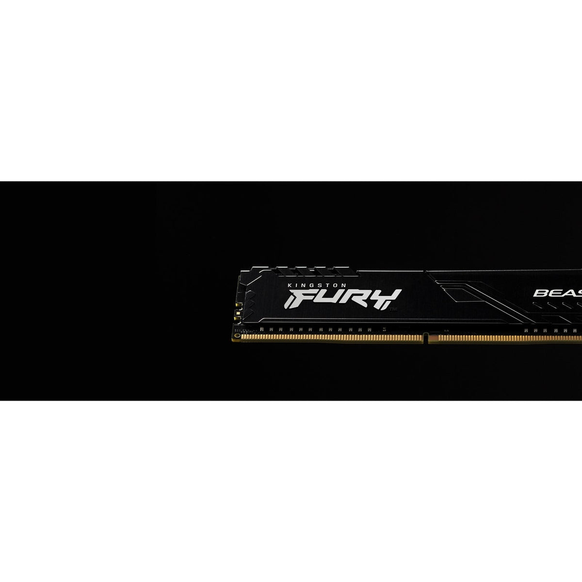 Kingston FURY Beast KF432C16BBK2/16 16GB (2x 8GB) DIMM System Memory, 3200MHz, DDR4, CL16, Black, Intel XMP
