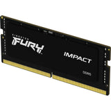 Kingston FURY Impact KF556S40IB-16 16GB (1x 16GB) SODIMM System Memory, 5600MHz, DDR5, CL40, Intel XMP