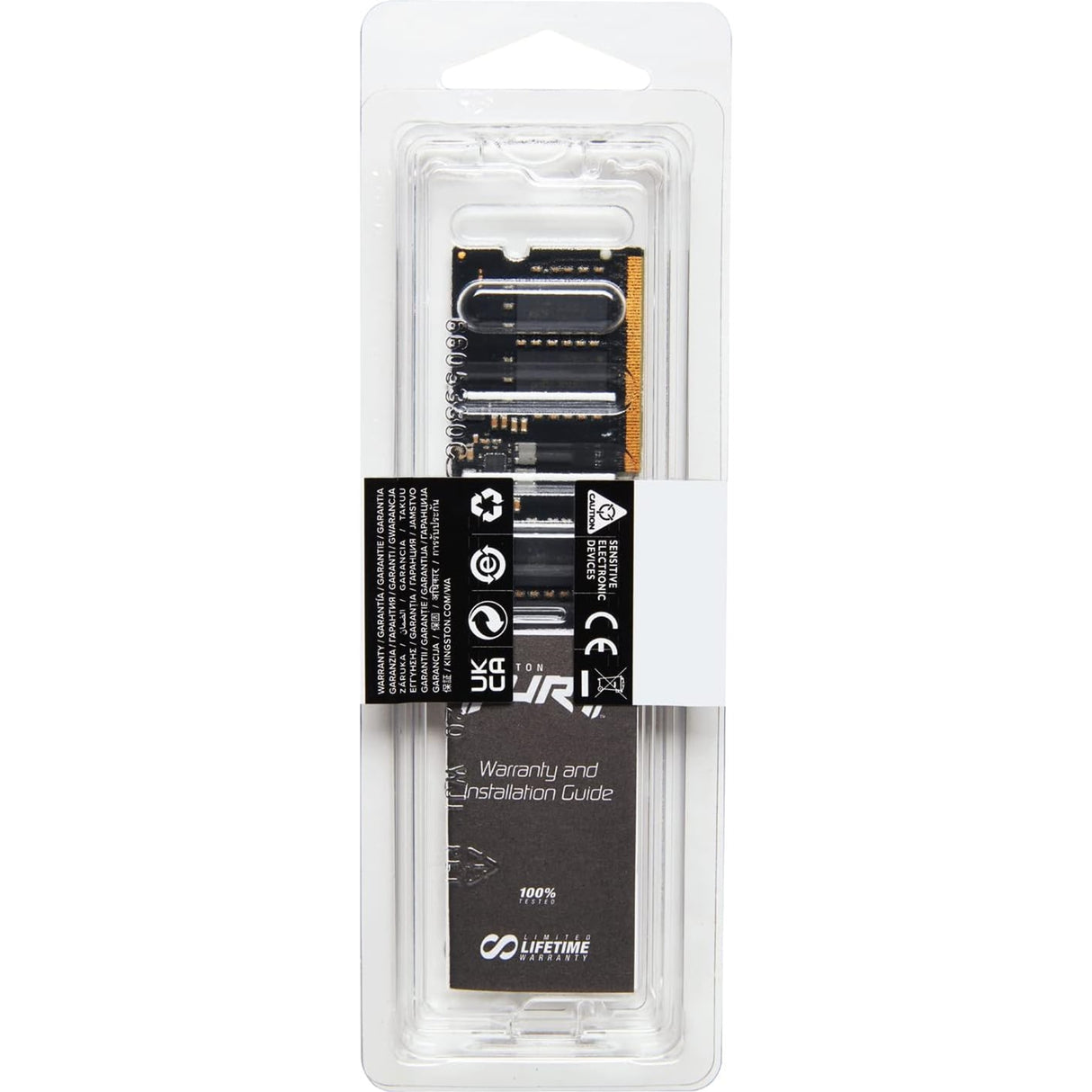 Kingston FURY Impact KF556S40IB-16 16GB (1x 16GB) SODIMM System Memory, 5600MHz, DDR5, CL40, Intel XMP