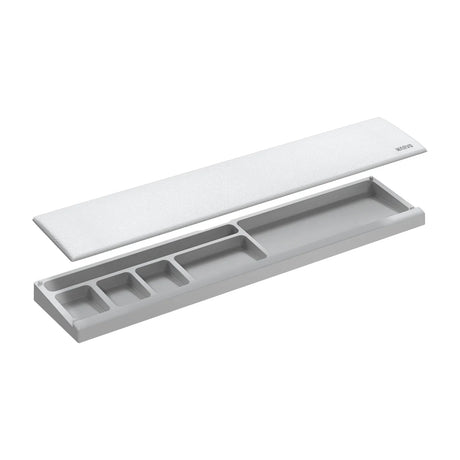 Marvo Scorpion K002 Crest 60 Universal Padded Keyboard Wrist Rest Pad (White)