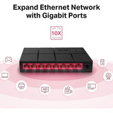 Mercusys MS108G 8 Port Gigabit Ethernet Network Switch