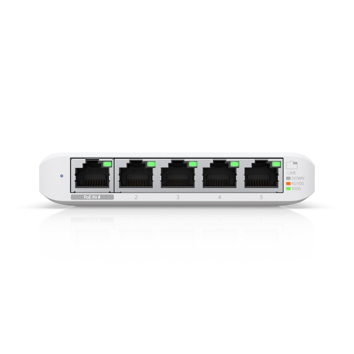 Ubiquiti USW-FLEX-MINI-3 UniFi USW Flex Mini 5 Port Smart Managed POE/USB C Powered Gigabit Network Switch (Triple Pack, No PSU)
