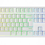 VIDA REBEL 2IN1 WHITE USB DESK KIT keyboard Mouse included Gaming QWERTY UK English