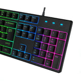 VIDA REBEL 2IN1 BLACK USB DESK KIT keyboard Mouse included Gaming QWERTY UK English