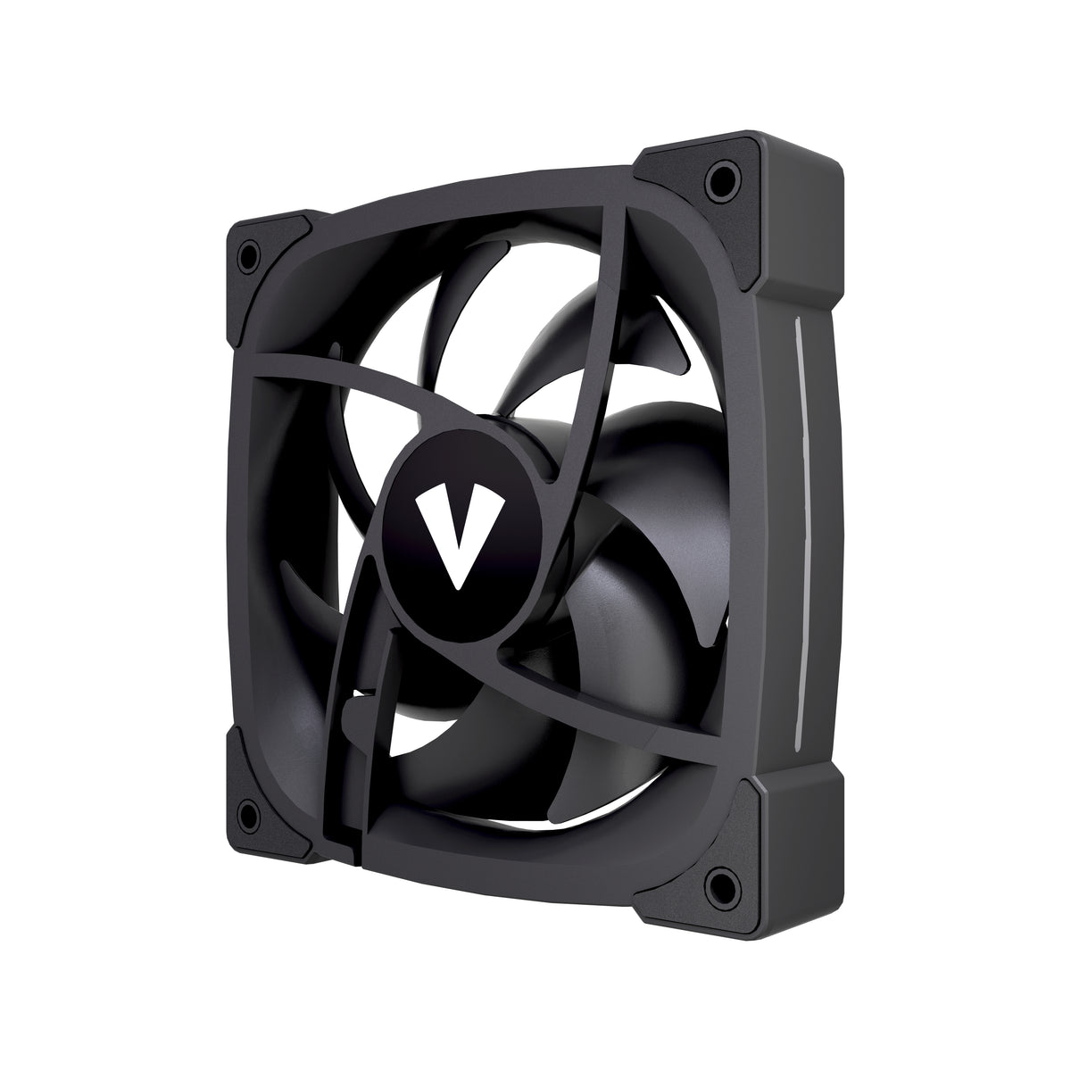 VIDA STEALTH REVERSE BLK ARGB FAN 120MM Computer case 12 cm Black 1 pc(s)