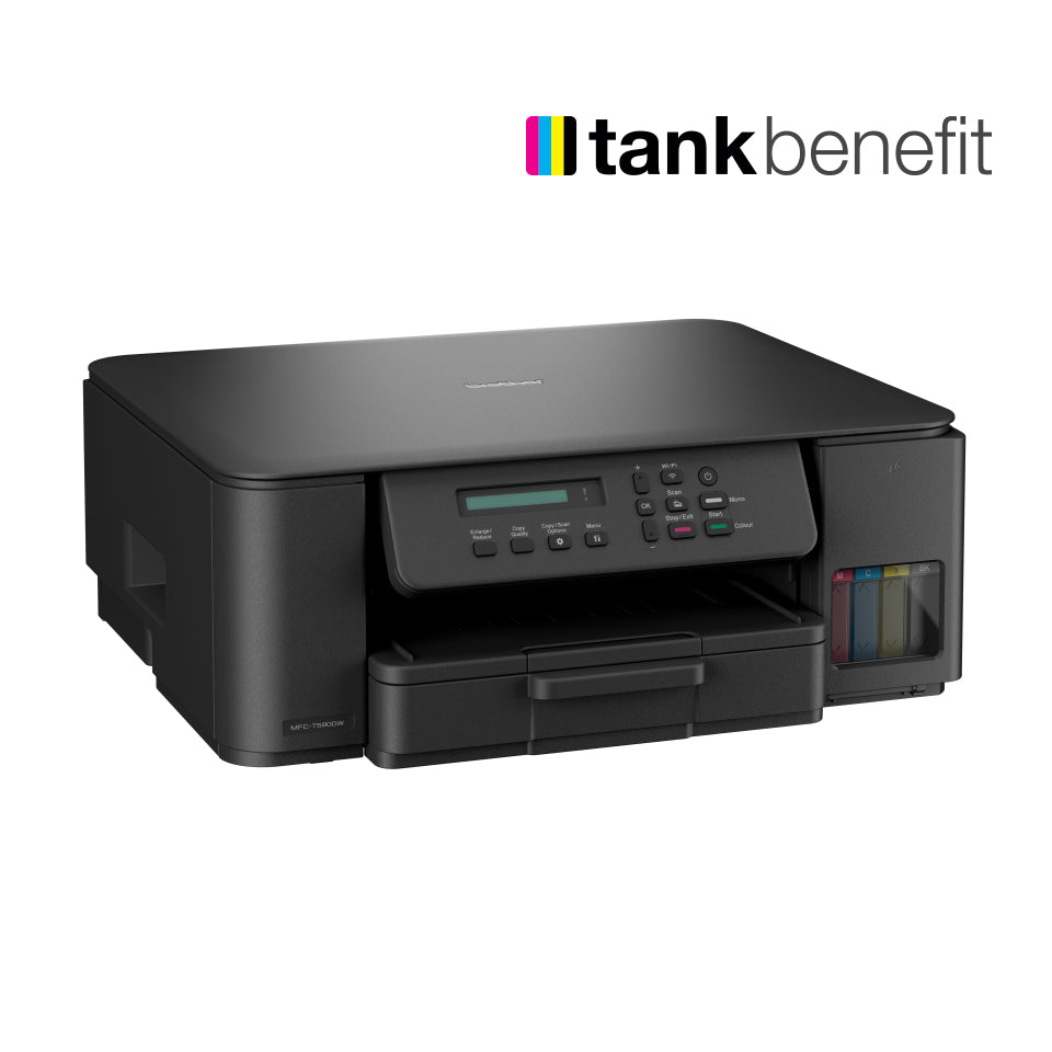 Brother Tankbenefit Compact 3-in-1 Ink Tank Printer DCP-T580DW