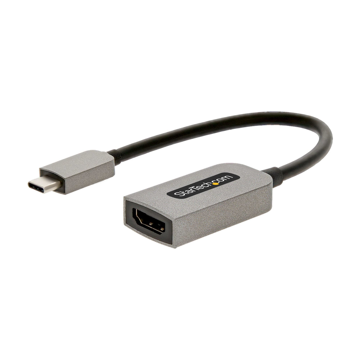 StarTech.com USB-C to HDMI Adapter, 4K 60Hz Video, HDR10, USB-C to HDMI Monitor Dongle, USB4 / Thunderbolt Compatible