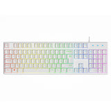 VIDA REBEL 2IN1 WHITE USB DESK KIT keyboard Mouse included Gaming QWERTY UK English